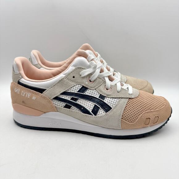 ASICS Mens Gel-Lyte lll OG Sneakers US 10 EU 44 Pink Blue Suede Athletic GUC main image 11